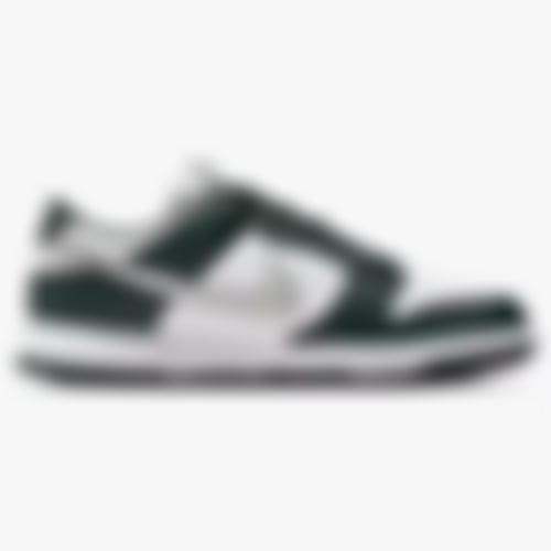 Dunk Low | Mtlc Silver/Seaweed/White